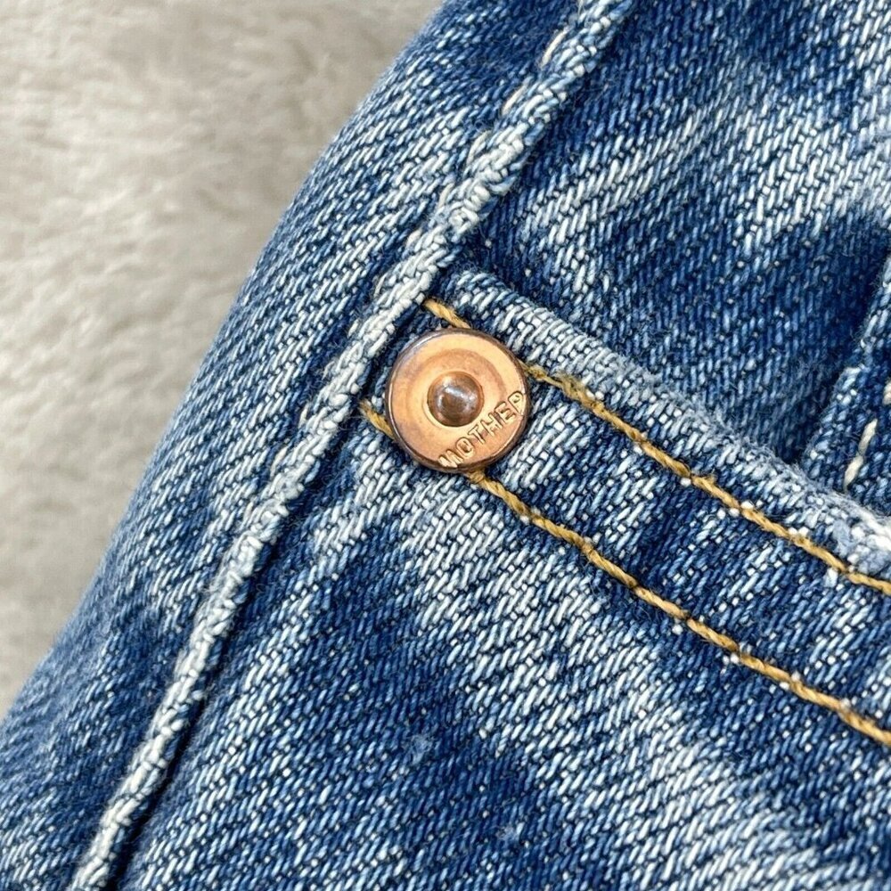 Mother Superior The Tomcat Pray for Hidden Gems Cropped Jeans - Picture 5 of 15